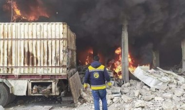 قتلى وجرحى بانفجار ضخم في ريف حلب بسوريا