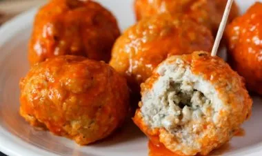 تحضير كرات دجاج البفلو بالجبن