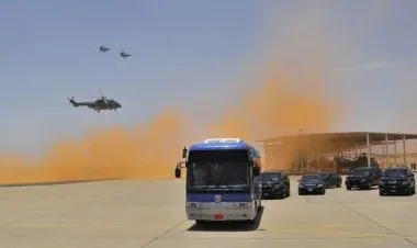 أنصار الله تتحدث عن إصابة قاعدة الملك خالد بطائرة مسيرة، والتحالف ينفي