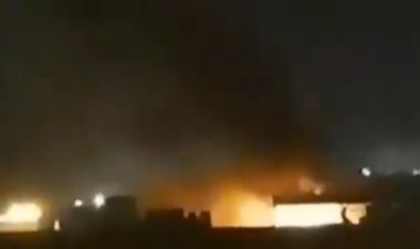 استهداف القاعدة الأميركية في مطار أربيل بصاروخ