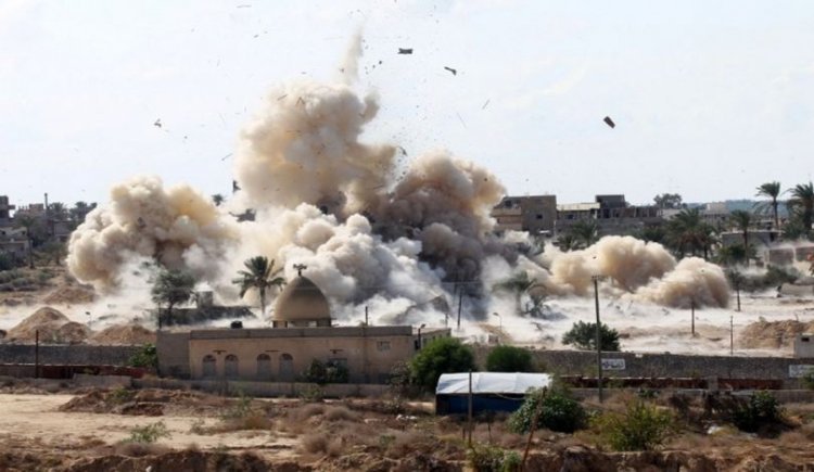 الجيش المصري يعلن تدمير 5 أنفاق على الحدود مع غزة