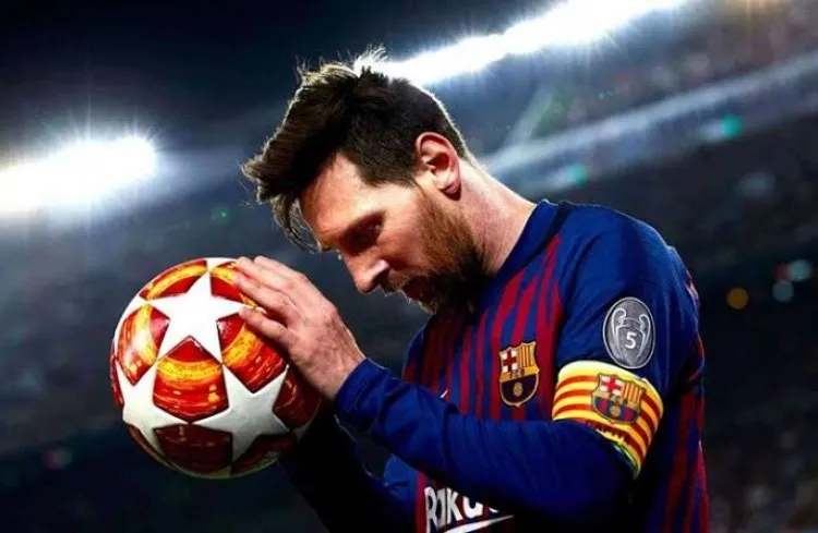 ميسي يقود فريقه برشلونة لتحقيق فوز ثمين