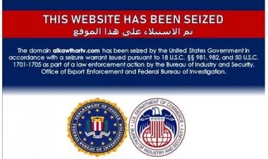 أميركا تصادر مواقع إلكترونية تابعة لإيران ولجماعات مؤيدة لها