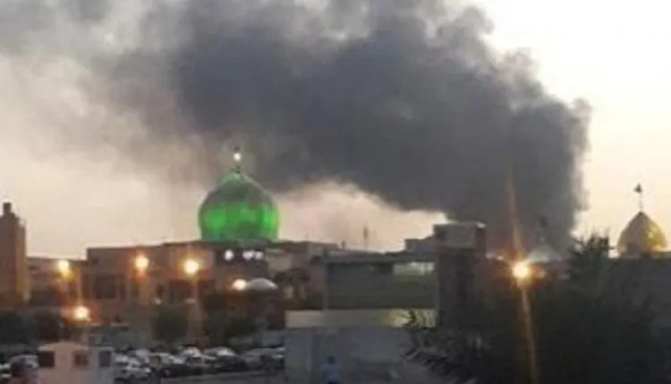 حريق ضخم جنوب العاصمة الإيرانية طهران