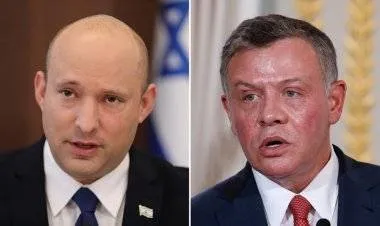 بينيت التقى سراً بالملك عبد الله في عمّان