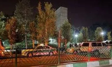 انفجار  شمالي العاصمة الإيرانية طهران