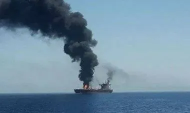 مقتل اثنين من طاقم السفينة الإسرائيلية  التي تعرضت لحادث قبالة عمان