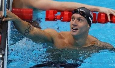 السباح الأميركي دريسل يحرز ذهبية 100 م فراشة ويحطم الرقم العالمي