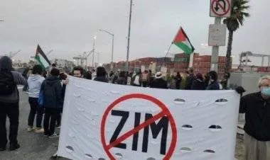 حملة لمنع السفن الإسرائيلية من تفريغ حمولتها في موانئ ولاية أمريكية