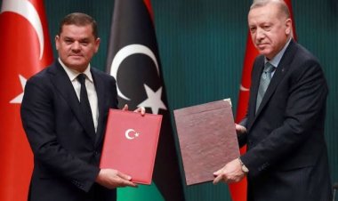 أردوغان يلتقي رئيس الحكومة الليبية في إسطنبول