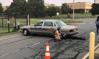 تضامنا مع فلسطين.. أميركيون يغلقون مداخل شركة مصنعة للصواريخ