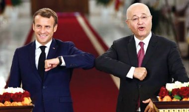 ماكرون: العراق طلب بقاء قواتنا ما دامت الجماعات المسلحة موجودة