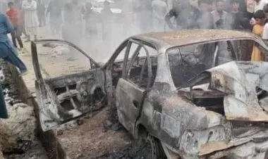 اطلاق عدة صواريخ من سيارة في أحد الشوارع القريبة من مطار كابول