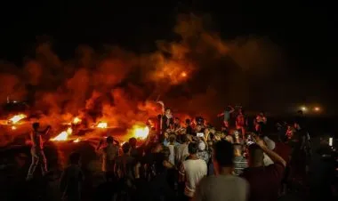 الفصائل تقرر الاستمرار بعمليات الضغط الشعبي على حدود غزة