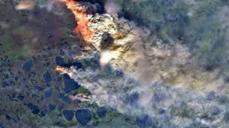 دخان الحرائق يصل إلى القطب الشمالي