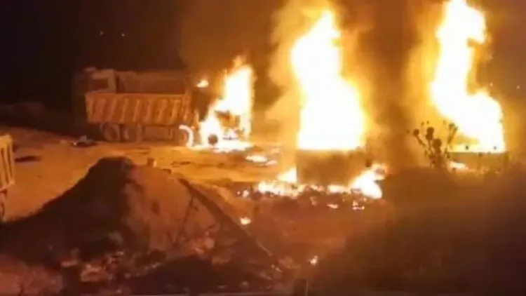 مقتل وإصابة عشرات الأشخاص بانفجار صهريج مازوت في عكار شمالي لبنان