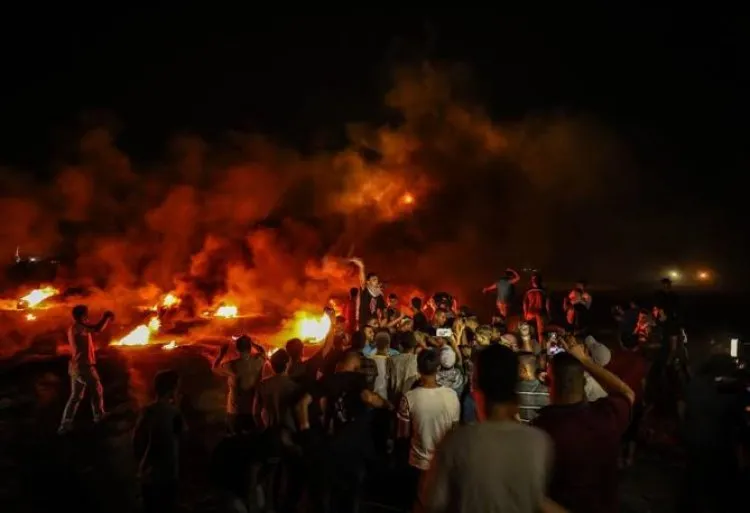 الفصائل تقرر الاستمرار بعمليات الضغط الشعبي على حدود غزة