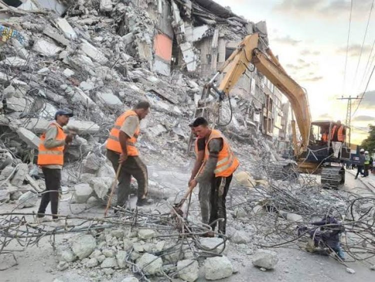 سرحان: عملية إعادة اعمار قطاع غزة بدأت بشكل فعلي