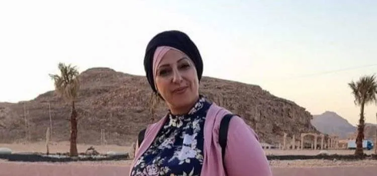 الفنانة التشكيلية الفلسطينية أحلام بهنسي تشارك في ملتقى الفن والجمال الثالث في العقبة