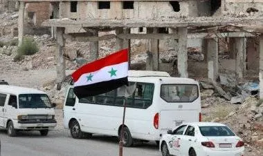 الجيش السوري يبدأ تمشيط قرى نصيب وأم المياذن والطيبة جنوب شرق مدينة درعا