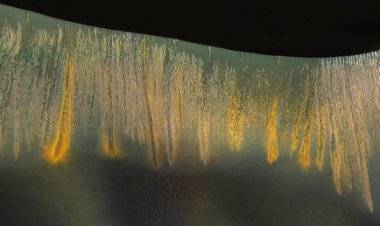 مركبة ناسا تلتقط صورة مثيرة لتآكل كثبان رملية "متوهجة" في فوهة بركانية على المريخ