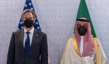 وزيرا الخارجية الأمريكي والسعودي يبحثان لبنان والسودان
