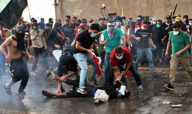 شهداء وعشرات الجرحى جراء اطلاق قوات الأمن النار على المتظاهرين في بغداد