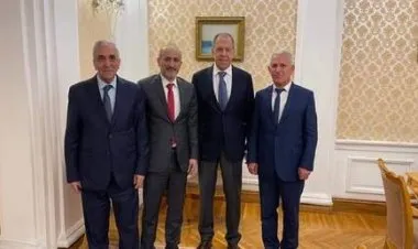 لافروف يلتقي وفد جبهة السلام والحرية السوري المعارض في موسكو