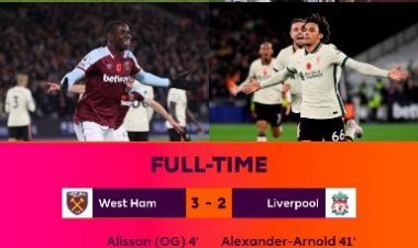 اول خسارة لليفربول في هذا الموسم في البريميرليغ