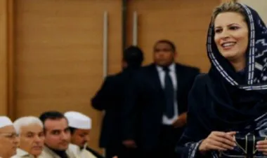 عائشة القذافي تدعو الليبيين إلى مساندة شقيقها سيف الإسلام