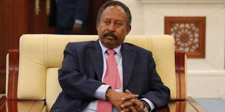 عبدالله حمدوك يجتمع في منزله بسفراء النرويج والمملكة المتحدة والولايات المتحدة في السودان.