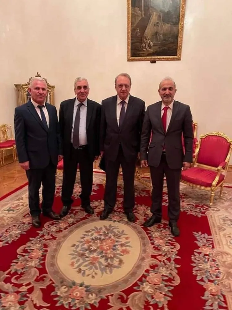 لافروف يلتقي وفد جبهة السلام والحرية السوري المعارض في موسكو