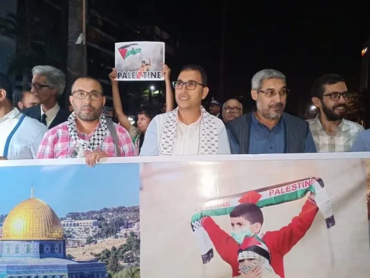 المغرب.. تزامنًا مع اليوم العالمي للتضامن مع الشعب الفلسطيني.الأمن يمنع وقفة رافضة للتطبيع