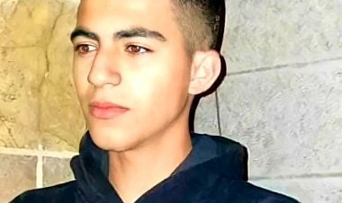 ارتقاء الفتى محمد نضال يونس 15 عام متأثراً بجراحه بزعم الاحتلال تنفيذه عملية دهس