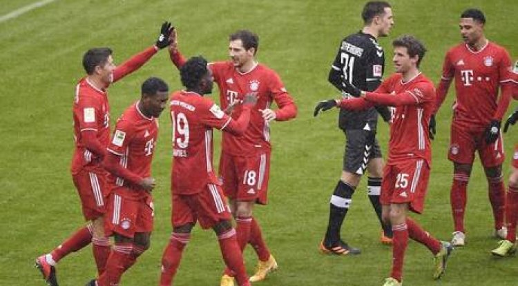 بايرن ميونخ يعزز صدارته بثنائية في شباك فرايبورغ (فيديو)