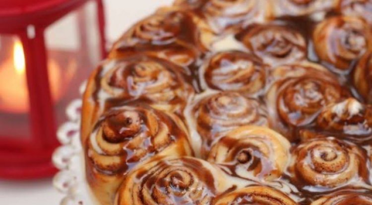 طريقة عمل السينابون بالنوتيلا