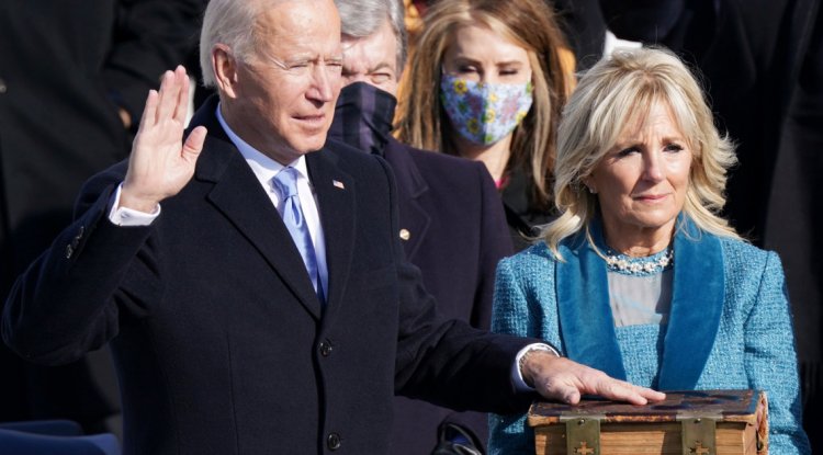 أدى اليمين الدستورية.. تنصيب بايدن رئيسا للولايات المتحدة