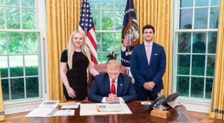 تيفاني ترمب ترتبط بشاب لبناني.. فمن هو مايكل بطرس؟