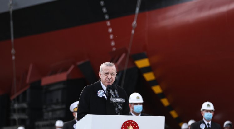 امتلاك قوة الردع.. أردوغان: تركيا في صدارة الدول المصنعة للطائرات المسيرة والسفن الحربية