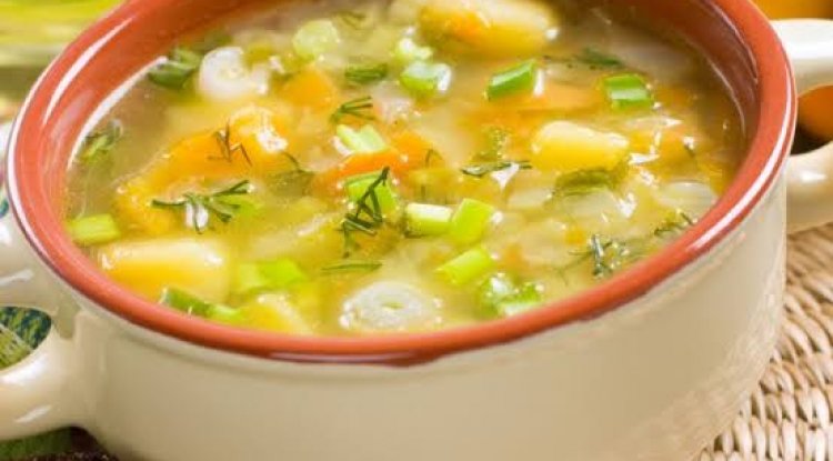 شوربة خضار بالشوفان