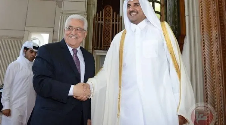 عباس يخصص ارض برام الله لإنشاء مقر دائم للسفارة القطرية