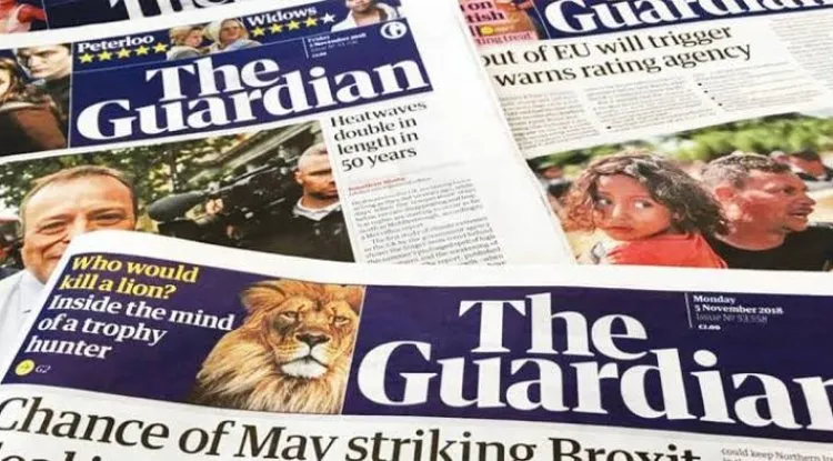 الغارديان تقيل صحفيا بسبب تعليق ساخر من دعم أمريكا لإسرائيل 