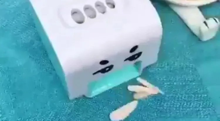 علبة صغيرة لتقشير البزورات- شاهد الفيديو