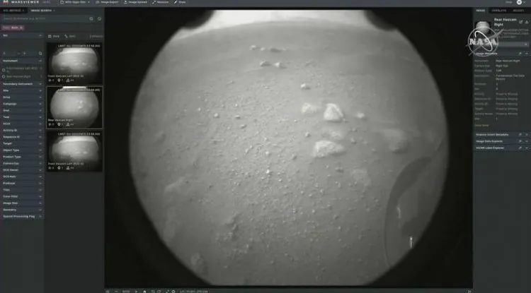 هبوط مركبة الفضاء "بيرسيفيرانس" بنجاح على سطح كوكب المريخ.