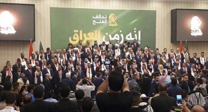 الحشد الشعبي في العراق يعتبر القصف الامريكي لمواقعه محاولة لفتح ثغرة لعودة الارهابيين الى العمق العراقي
