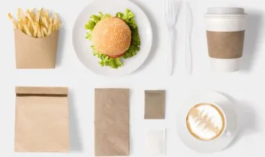 مواد خطيرة جداً في أغلفة الوجبات السريعة