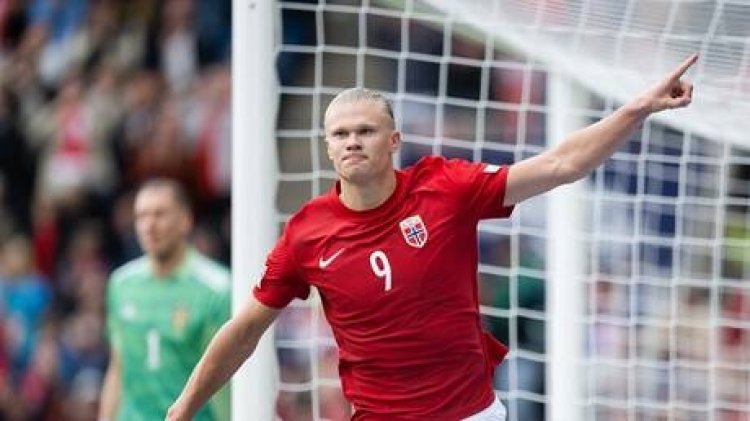 هالاند يقود النرويج للفوز على السويد في دوري الأمم الأوروبية