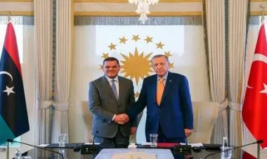 الدبيبة يجري مباحثات مع أردوغان في اسطنبول حول الانتخابات والتعاون العسكري وعودة الشركات