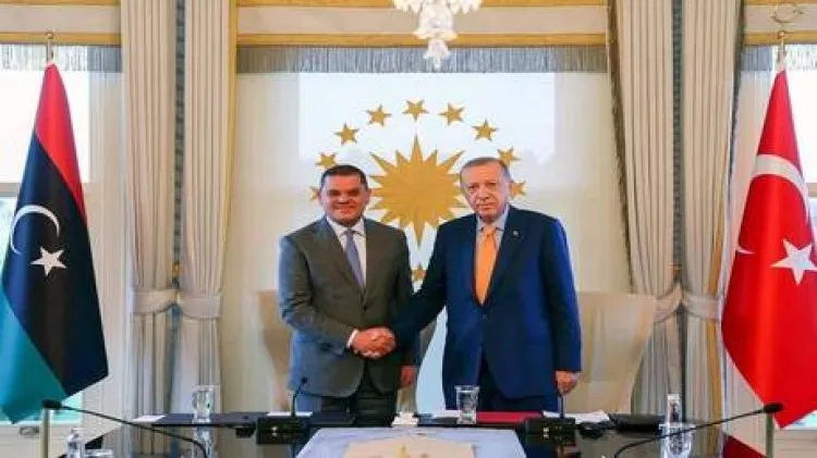 الدبيبة يجري مباحثات مع أردوغان في اسطنبول حول الانتخابات والتعاون العسكري وعودة الشركات