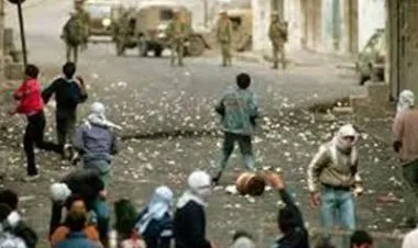 في الذكرى الـ35 لإنتفاضة الحجارة.